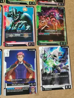 Gundam Card Game TCG Newtype Rising GD01 Uncommon Common Rares 14 Cards - Image 5