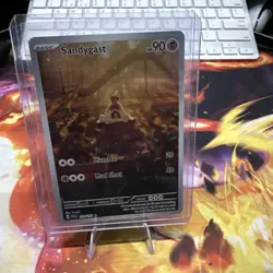 Sandygast Pokemon TCG SV Paldea Evolved Illustration Rare Card 214/193 - Image 1