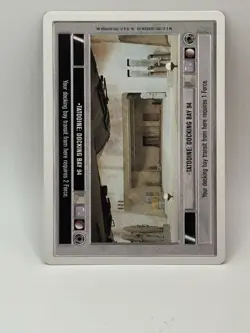 Decipher Inc - Star Wars "TATOOINE: DOCKING BAY 94" 1995 CCG Trading Card -white - Image 3