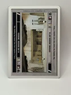 Decipher Inc - Star Wars "TATOOINE: DOCKING BAY 94" 1995 CCG Trading Card -white - Image 5