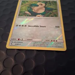 Snorlax Reverse Holo Foil - Hidden Fates 2019 50/68 - Near Mint Pokemon TCG Card - Image 2