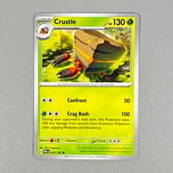 Pokemon TCG Card - Crustle 7/182 Common | 2023 Paradox Rift | NM/Mint - Image 2