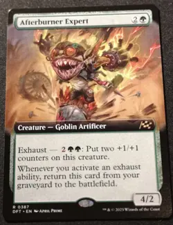 Afterburner Expert - Extended Art - DFT - MTG - EN - NM - 0387 - Image 1