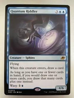 Mtg Quantum Riddler/Quantum Riddler 4 English - Image 3