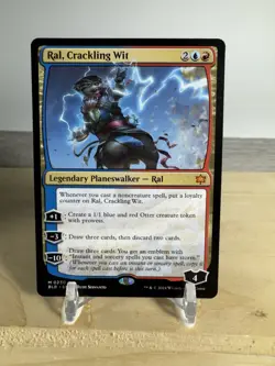 MTG - Ral, Crackling Wit - Regular Mythic #230 Bloomburrow NM/Mint - Image 1