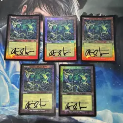 Mtg Foil Urza'S Saga Forest Arena Foilland English En 5 Sheets - Image 1
