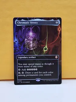 1x BORDERLESS ALT ART Chromatic Orrery, NM, LCC, Magic: the Gathering, MtG - Image 1