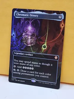 1x BORDERLESS ALT ART Chromatic Orrery, NM, LCC, Magic: the Gathering, MtG - Image 2