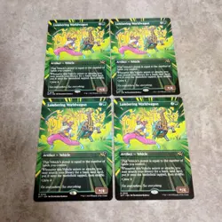 Mtg English Version: A Heavy World-Breaking Car Set Of 4 - Image 1