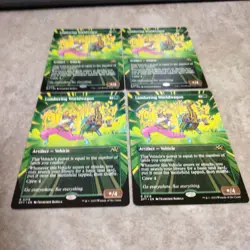 Mtg English Version: A Heavy World-Breaking Car Set Of 4 - Image 4