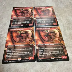 Mtg English Version Of Razor Thorn Head 4 Pieces Set - Image 4