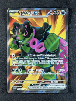 2024 Pokemon OKIDOGI EX #082/064 Shrouded Fable Ultra Rare English - Image 1