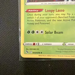 Pokemon TCG Venusaur Holo Rare Pokemon Go 3/78 - Image 5
