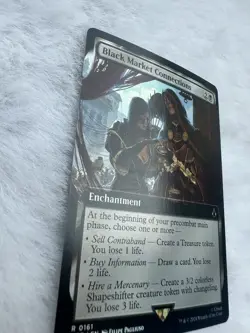 Black Market Connections - Extended Art Foil- MTG: Assassin's Creed R 0161 - Image 2