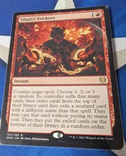 Tibalt's Trickery NonFoil MTG KHM Kaldheim - Image 1