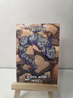 Onix #95 - Cracked Ice Holo - Crystal Collection 2024 - Pokemon Card - Image 1