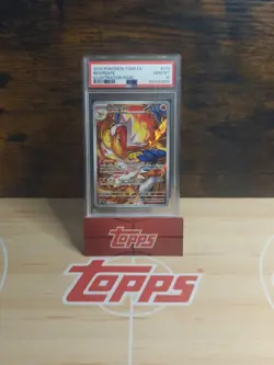 2024 Pokemon Twilight Masquerade Infernape Illustraion Rare 173/167 PSA 10 - Image 1