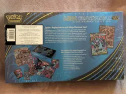 pokemon mega charizard ex ultra premium BRAND NEW - Image 2