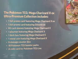 pokemon mega charizard ex ultra premium BRAND NEW - Image 3