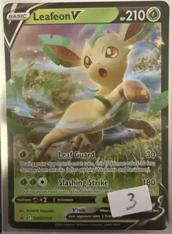 Leafeon V - SWSH Black Star Promos SWSH194 NM Pokemon - Image 1