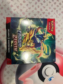 Pokemon TCG Sword & Shield Crown Zenith Booster Bundle - Image 1