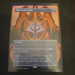 Phyrexian Altar Borderless 2X2 MTG Double Masters 2022 NM - Image 1