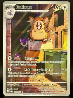 Pokemon TCG Raticate #99/088 Pokemon Perfect Order - Image 1