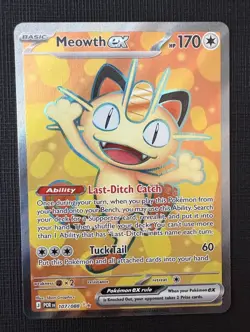 Pokemon TCG Meowth EX Perfect Order - Image 1