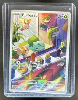 2024 Pokemon Stellar Crown Bulbasaur #143/142 - Image 1