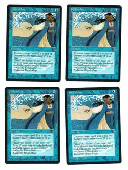 MTG 4x (NM) HYDROBLAST Interrupt Ice Age MTG Magic WOTC VTG - Image 1
