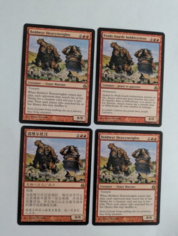4 Boldwyr Heavyweights Morningtide MTG NM Free shipping with tracking - Image 1