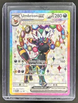 2023-25 Pokemon SV Black Star Promos Umbreon ex #176 - Image 1