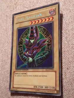 Yu-Gi-Oh Dark Magician FL1 Forbidden Legacy Secret Rare Very LP - Image 2