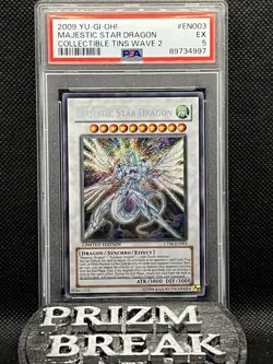 2009 Yu-Gi-Oh! Majestic Star Dragon Limited Edition CT06-EN003 PSA 5 EX 🔥 - Image 1