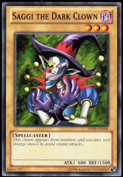 Saggi the Dark Clown DPKB-EN006 Duelist Pack: Kaiba Yu-Gi-Oh NM - Image 1