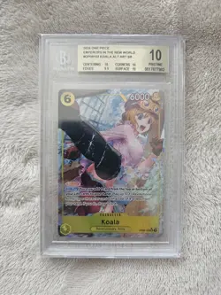 2024 One Piece Emperors in the New World Koala SR Alt Art #OP09-103 BGS 10 - Image 1
