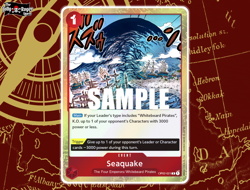 OP02-021 - Seaquake | ONE PIECE Card Game - Image 1