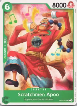 500 Years in the Future #OP07-028 Scratchmen Apoo - Image 1