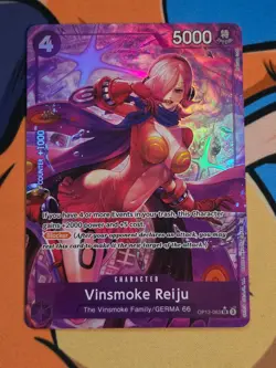 Vinsmoke Reiju (Alt Art) OP12-063 SR Legacy of the Master - ONE PIECE TCG - Image 1
