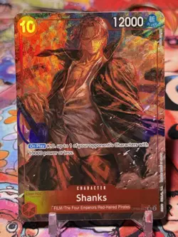 SHANKS - One Piece OP06-007 - AA Alt Art Super Rare SR - Wings of the Captain - Image 1