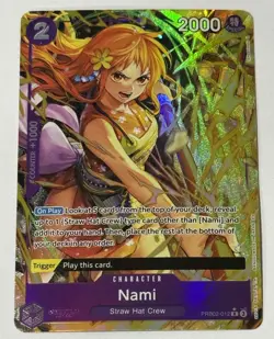 Nami (Alternate Art) PRB02-012 Premium Booster -The Best- Vol. 2 Foil - Image 1