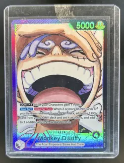 2024 One Piece Emperors in the New World Monkey.D.Luffy Leader Alt Art #OP09-061 - Image 1