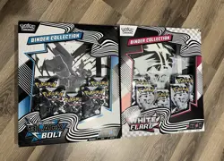 Pokemon TCG ‘Black Bolt’ & ‘White Flare’ Binders *SEALED* - Image 1