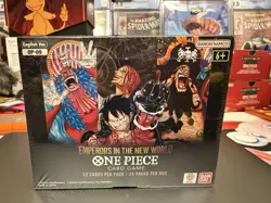 ONE PIECE EMPERORS IN THE NEW WORLD OP-09 ENGLISH SEALED BOOSTER BOX - Image 1