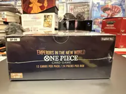 ONE PIECE EMPERORS IN THE NEW WORLD OP-09 ENGLISH SEALED BOOSTER BOX - Image 2