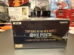 ONE PIECE EMPERORS IN THE NEW WORLD OP-09 ENGLISH SEALED BOOSTER BOX - Image 3