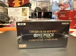 ONE PIECE EMPERORS IN THE NEW WORLD OP-09 ENGLISH SEALED BOOSTER BOX - Image 5