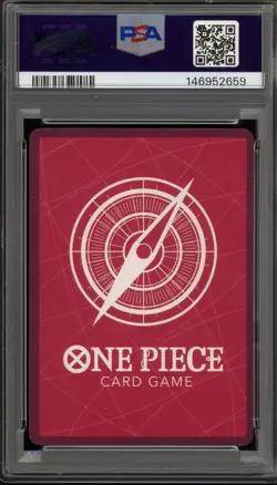 One Piece CCG Monkey.D.Luffy PSA Magazine Exclusive Promo OP05-060 PSA 10 - Image 2