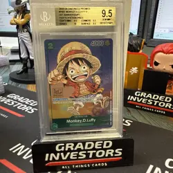 BGS 9.5 - One Piece TCG P-037 Monkey D. Luffy 1st Anniversary promo English - Image 1