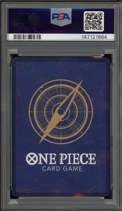 One Piece CCG Gum-Gum Fire-Fist Pistol Red Hawk Alt Art OP11-114 PSA 10 Gem Mint - Image 2